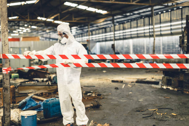 Professional Unattended Death Cleanup technician working in Pendleton, OR